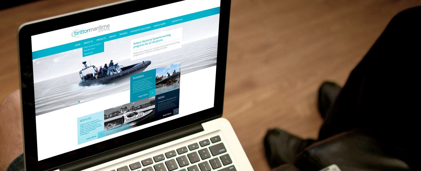 Britton Maritime - Cronulla Web Design - Graphic Design Caringbah