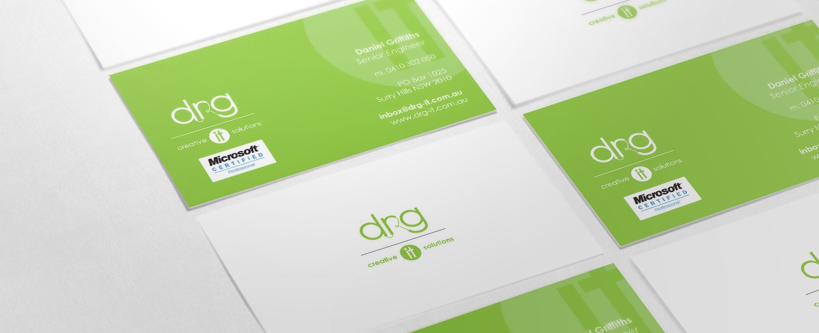 DRG IT - Cronulla Web Design - Business Card Design
