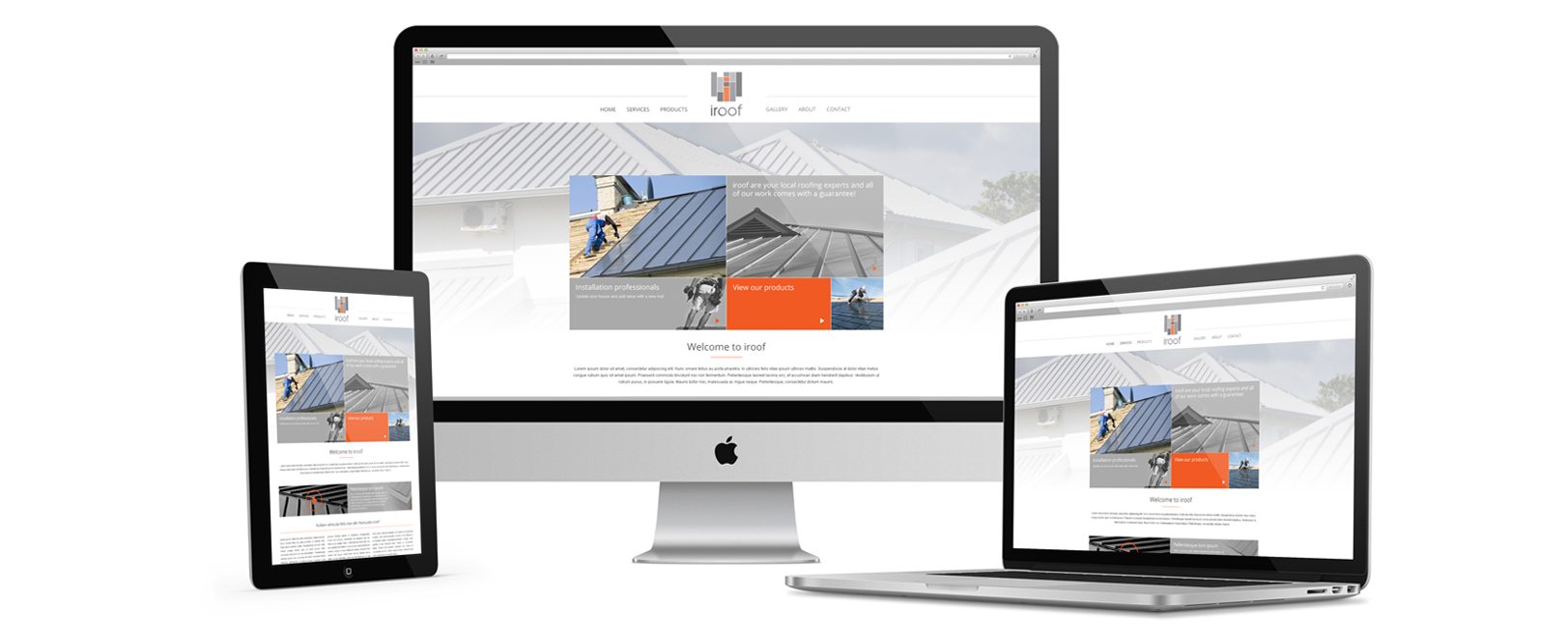 iroof - Graphic Design Caringbah - Cronulla Web Design