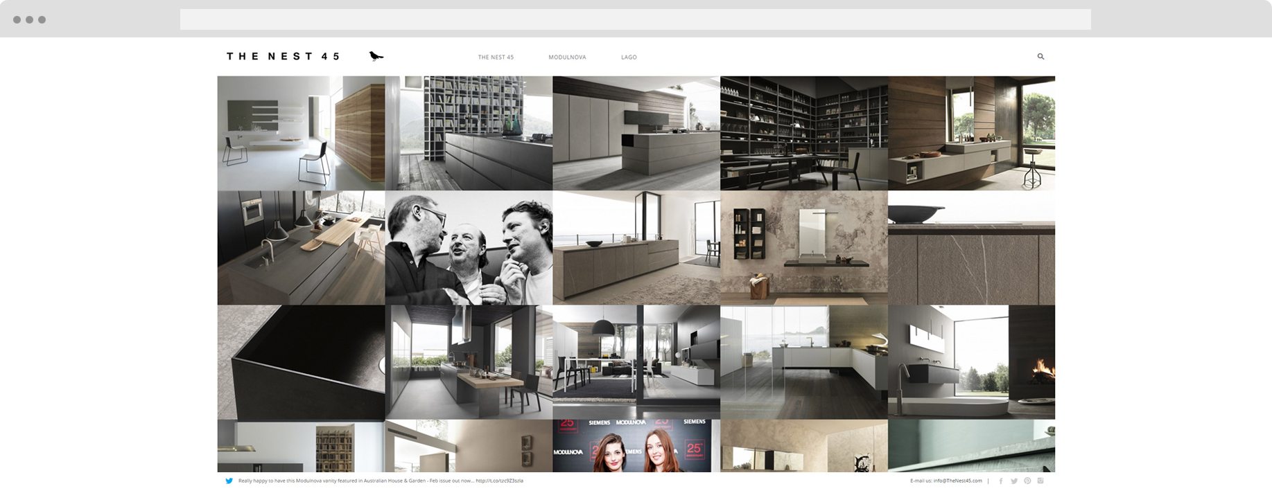 The Nest 45 - Cronulla Web Design