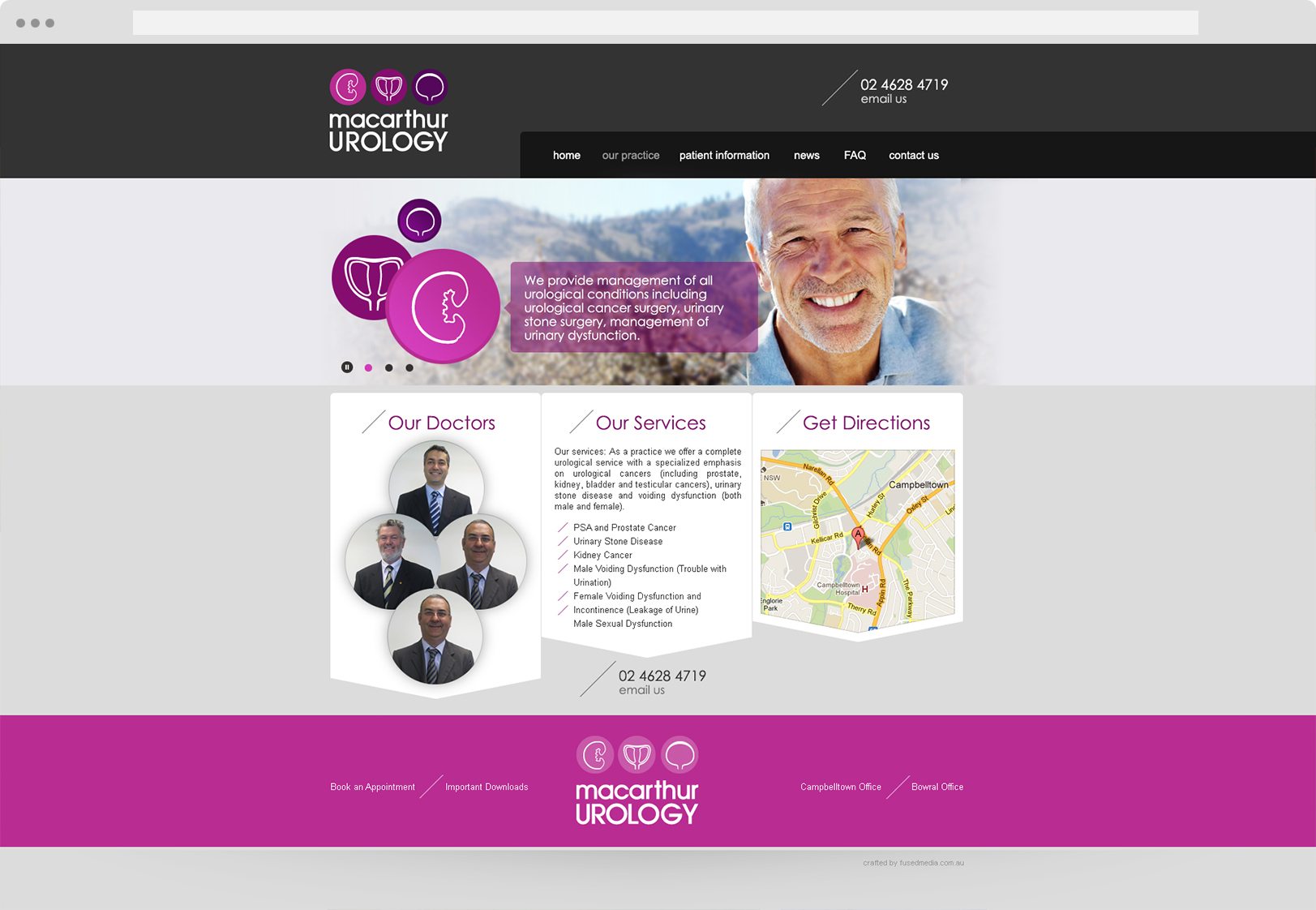 MaCarthur Urology - Branding - Cronulla Web Design