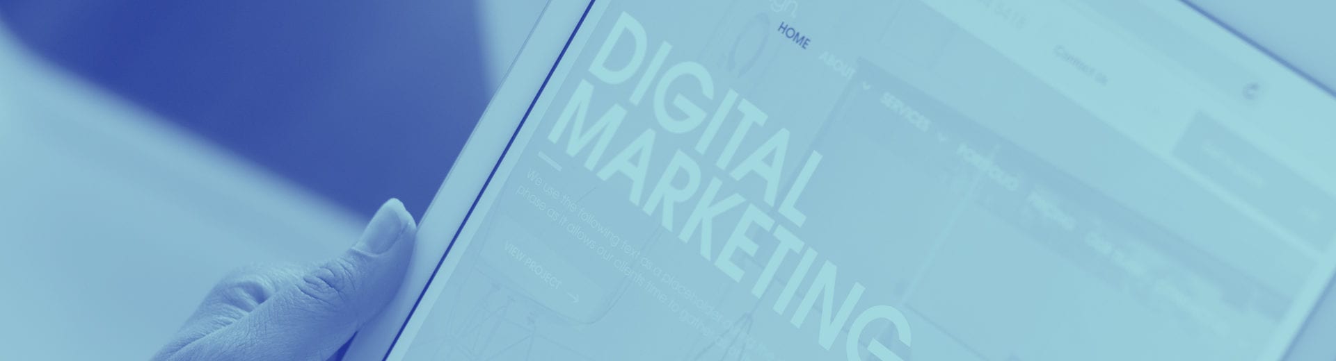 Digital Marketing IPad